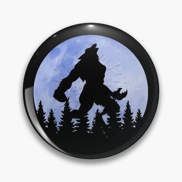 Item preview, Werewolf Blue Moon Full Moon Werewolf Howling Werewolf Gear designed and sold by DynamicDesign.