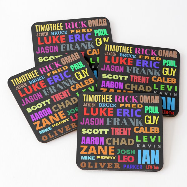 Item preview, Boy Names, English Names, Common Names, American Names, Beautiful Mix Fonts designed and sold by LTM-tee.