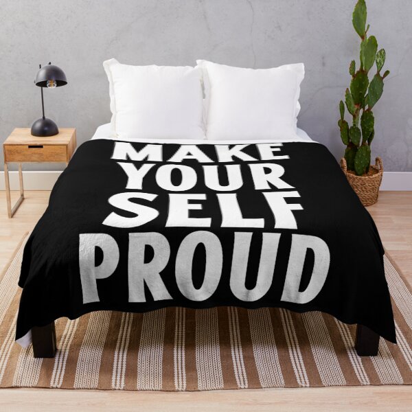 Item preview, MAKE YOURSELF PROUD designed and sold by DiscoVibes.