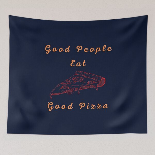 Artikelvorschau, Gute Leute essen gute Pizza-Pizza-Liebhabergeschenke entworfen und verkauft von U designs.