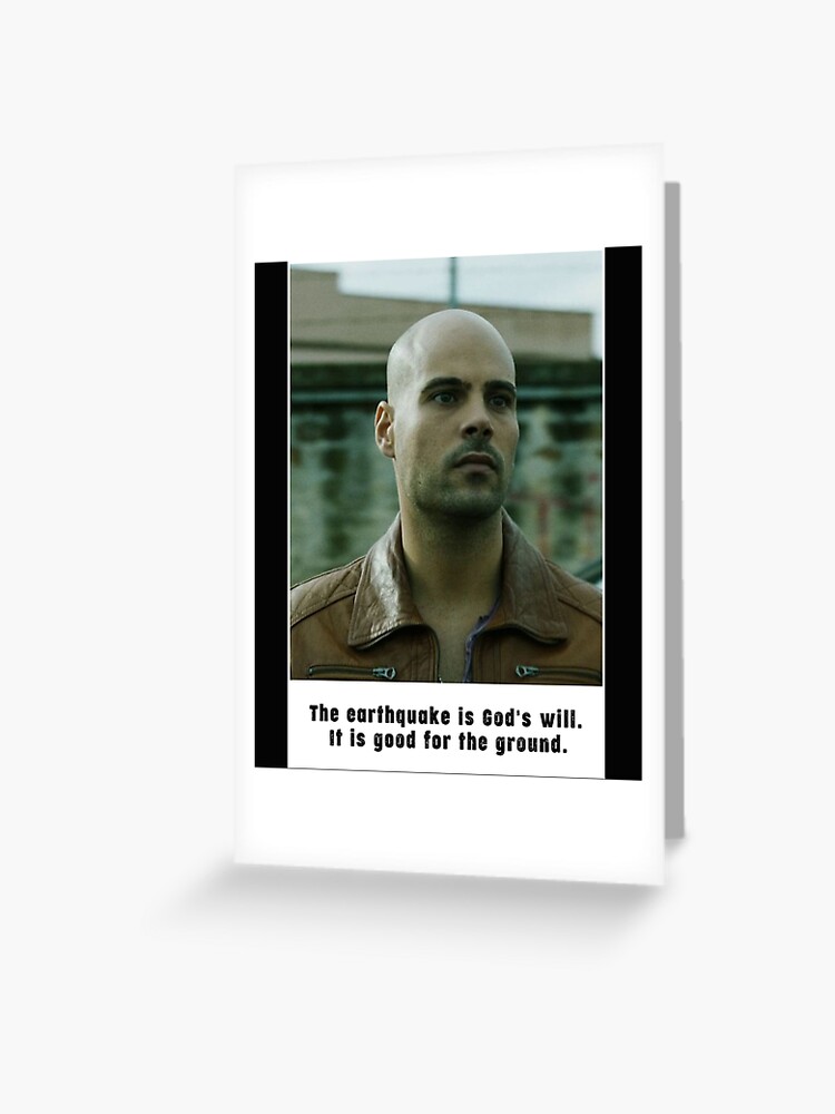 Carte De Vœux Ciro L Immortel Citation De Gomorra Premium Par Poster Rus Redbubble