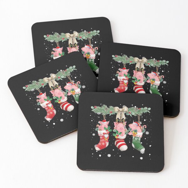 Item preview, Pig In Christmas Socks - Pig Loves Xmas designed and sold by danieljames11.