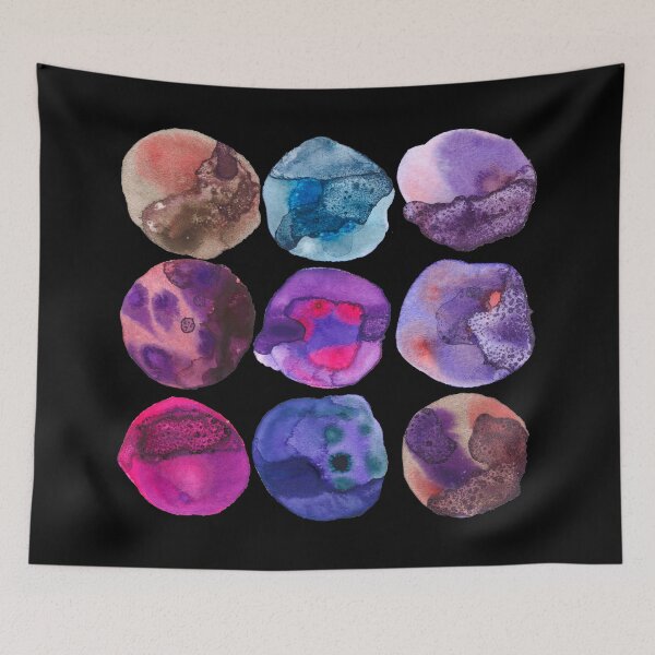 Item preview, Watercolor Circles Perfect Gift for Watercolor Artists designed and sold by Nathalie Aynié.