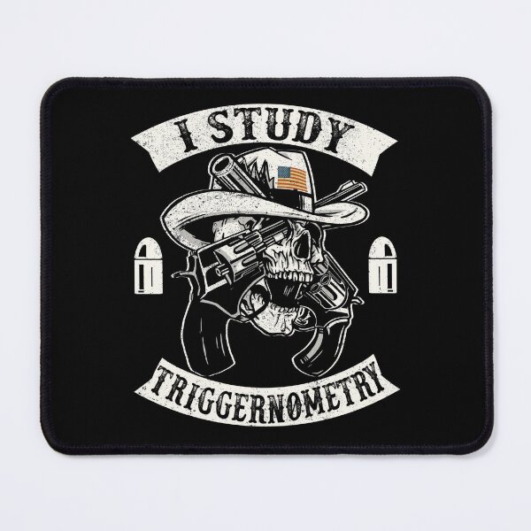Item preview, I Study Triggernometry Gun Saying Funny Outfit American Flag designed and sold by GraphifyArt.