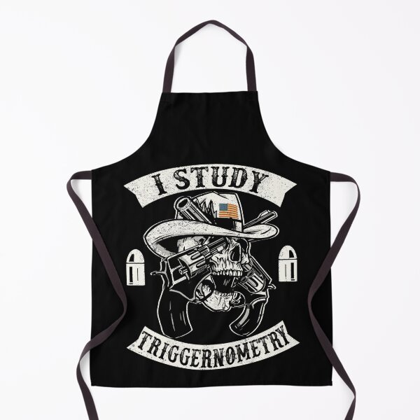 Item preview, I Study Triggernometry Gun Saying Funny Outfit American Flag designed and sold by GraphifyArt.