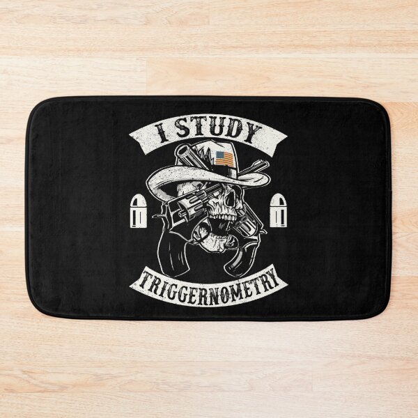 Item preview, I Study Triggernometry Gun Saying Funny Outfit American Flag designed and sold by GraphifyArt.