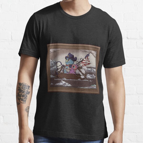 "Puppet History Merch The Professor Crossing The Delaware, The