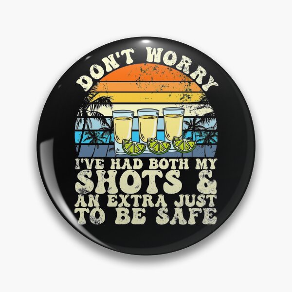 Artikelvorschau, I've Had Both My Shots & An Extra Retro Sunset Tequila Gear entworfen und verkauft von DynamicDesign.