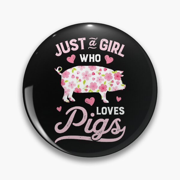 Item preview, Just A Girl Who Loves Pigs  designed and sold by danieljames11.