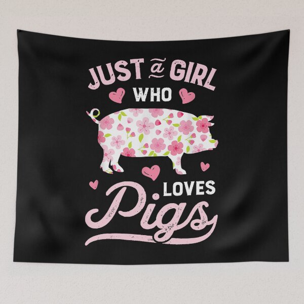 Item preview, Just A Girl Who Loves Pigs  designed and sold by danieljames11.