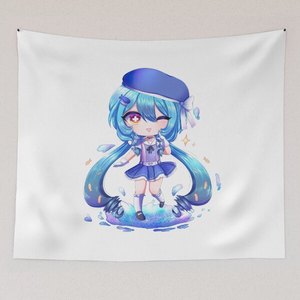 Artikelvorschau, Gacha Life Girl Blue, Gacha Life-Serie entworfen und verkauft von graphic-genie.