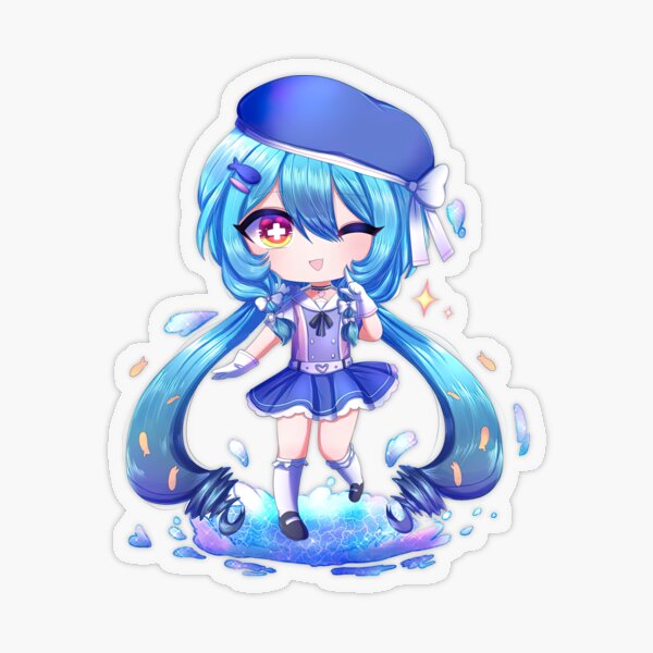 Gacha Robot Gacha Life Art Sticker 