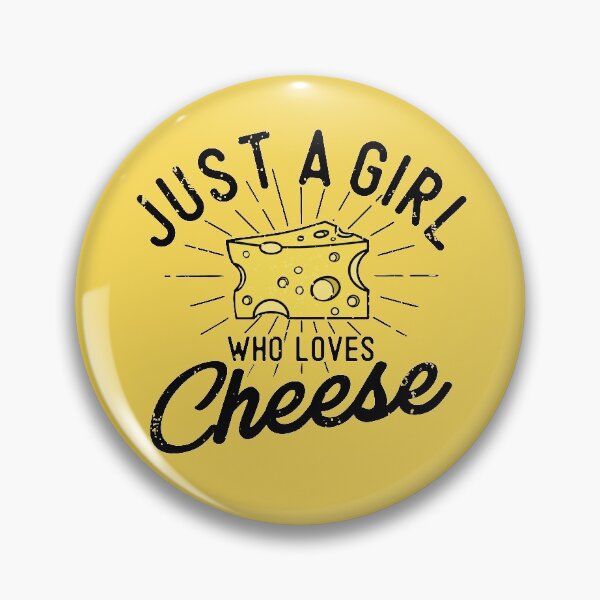 Item preview, Just A Girl Who Loves Cheese Lover for Girls Funny Food Quote designed and sold by alenaz.