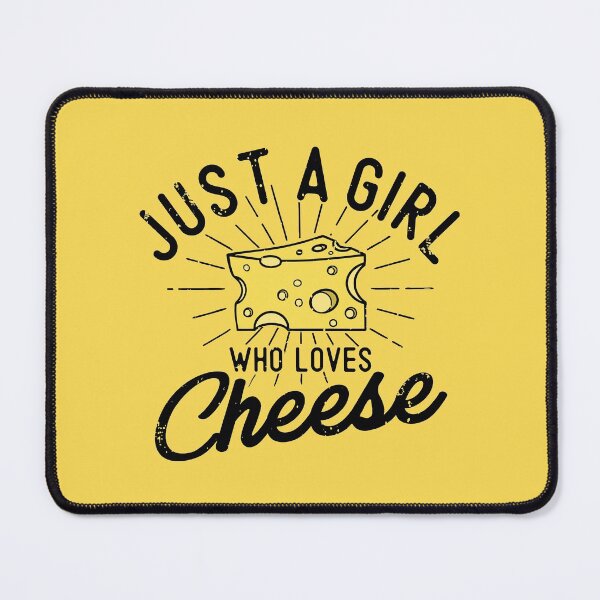 Item preview, Just A Girl Who Loves Cheese Lover for Girls Funny Food Quote designed and sold by alenaz.