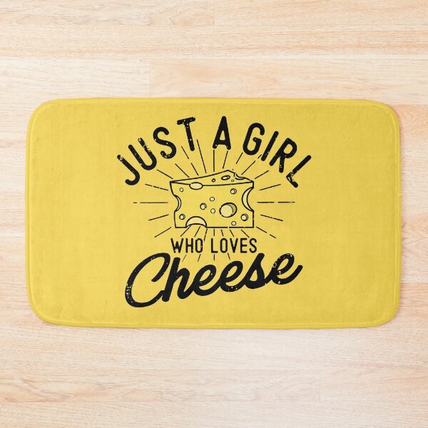 Item preview, Just A Girl Who Loves Cheese Lover for Girls Funny Food Quote designed and sold by alenaz.