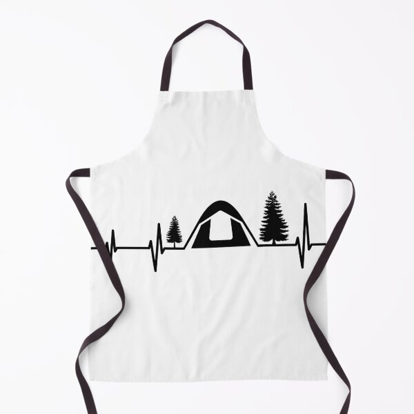 Item preview, Camper Heart beats, Camping, love camping, for white background designed and sold by KittySSmith.