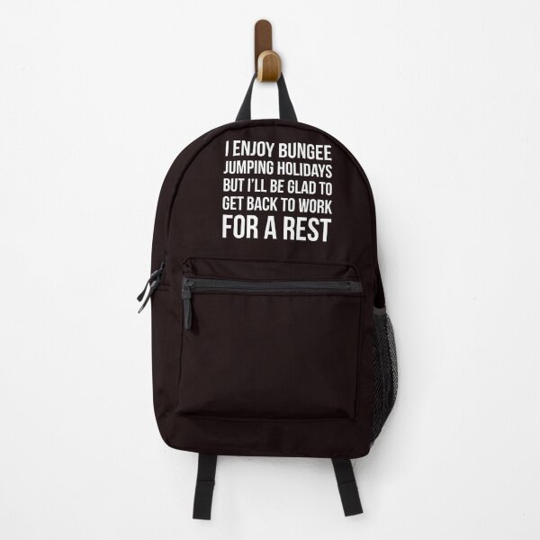 Item preview, Bungee Jumping Holidays designed and sold by Slogans4u.