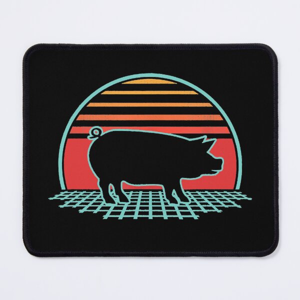 Item preview, Pig Retro Vintage 80s Style Farm Animal Lover designed and sold by danieljames11.