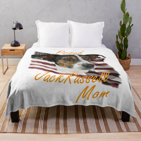 Item preview, Proud Jack Russell Mom - US Flag designed and sold by SadSacDesigns.