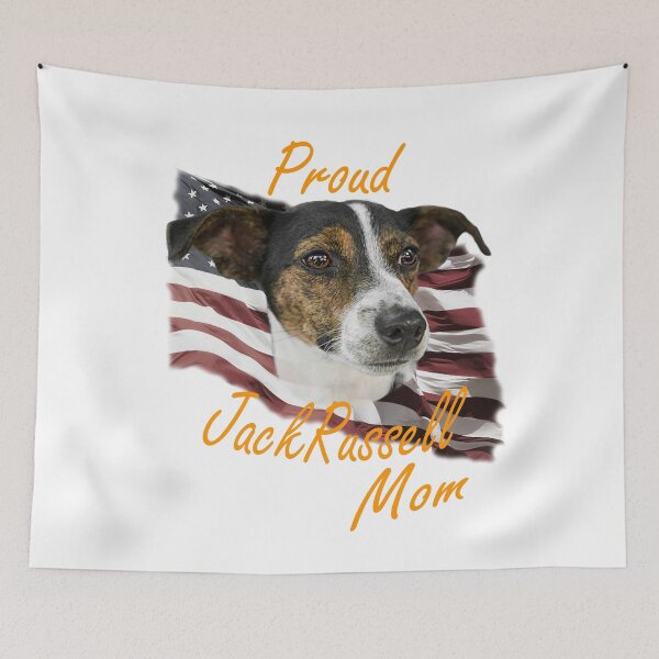 Item preview, Proud Jack Russell Mom - US Flag   designed and sold by SadSacDesigns.