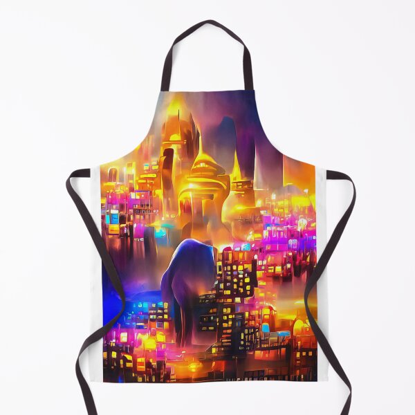 Item preview, Magical City Lights 29 Golden Glow  designed and sold by mhfoto.
