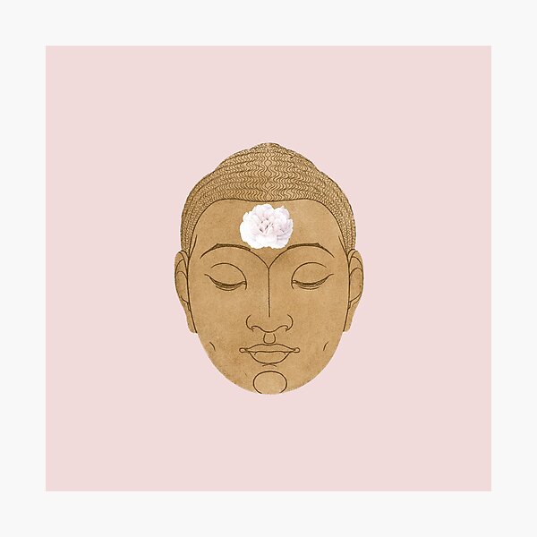 Item preview, Buda de meditación con flor designed and sold by FirstwaterRuby.
