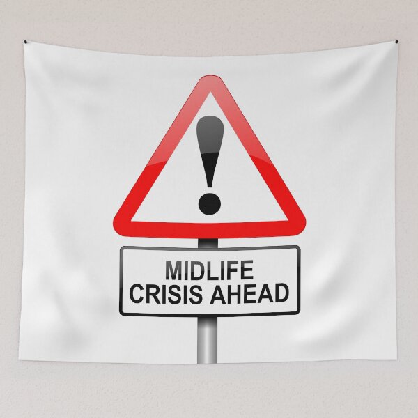 Item preview, Midlife crisis concept. designed and sold by 72soul.