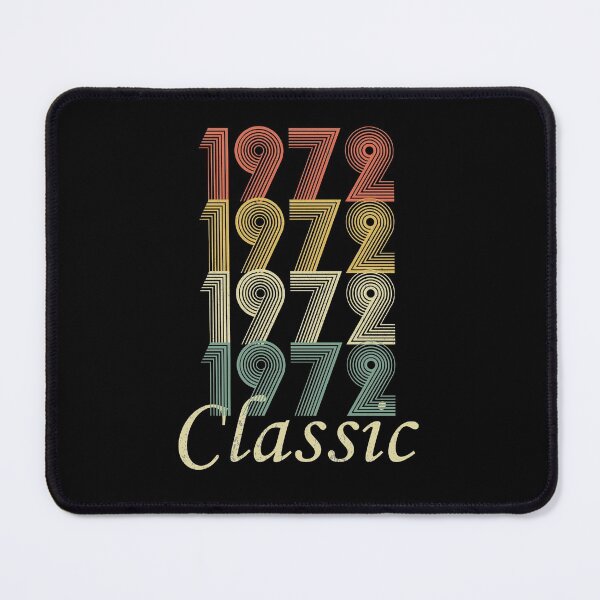 Item preview, Vintage Retro 1972 50th Birthday Gift for Dad Mom designed and sold by TastefulTees.