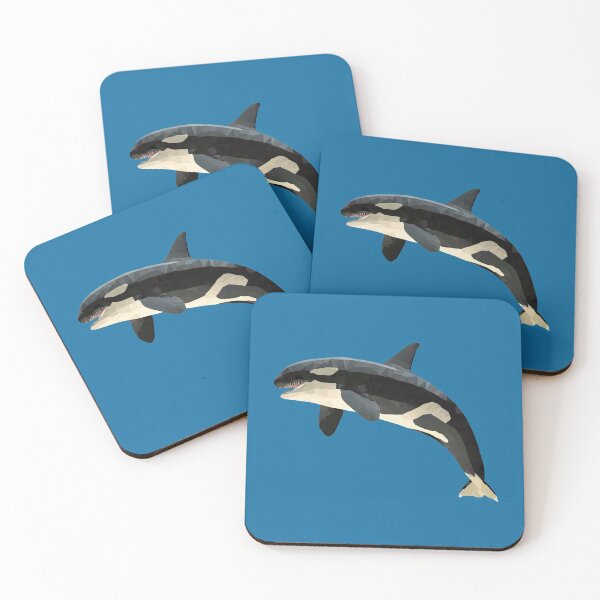 Item preview, killer whale-Polygonal animals designed and sold by Hartics.