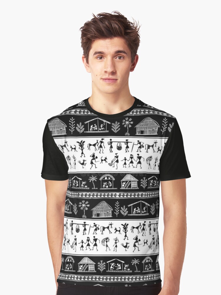 warli painting t shirts