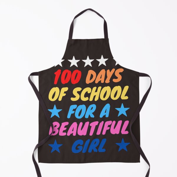 Item preview, 100 days of school for a beautiful girl designed and sold by SENMARO100.