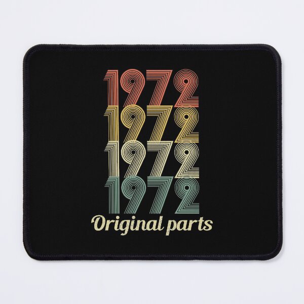 Item preview, Vintage Retro 1972 50th Birthday Gift for Dad Mom designed and sold by TastefulTees.