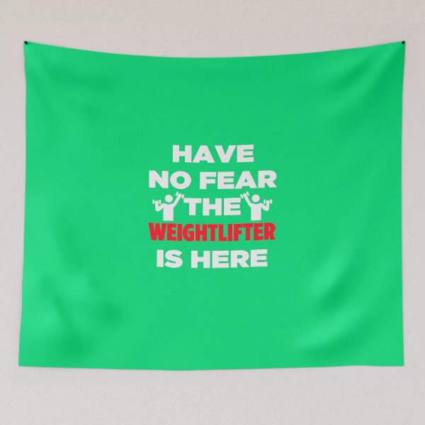 Item preview, Have No Fear The Weightlifter  designed and sold by AlwaysAwesome.