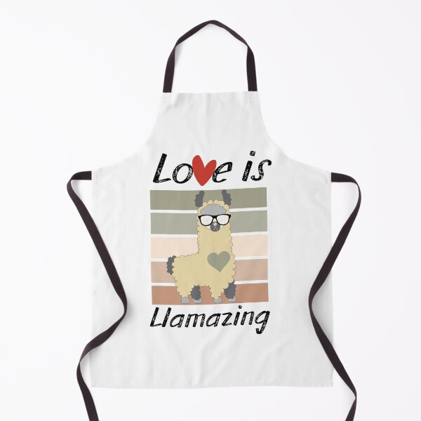 Item preview, Love is Llamazing-Cute llama loves with funny sunglasses designed and sold by AmeliaStore1.