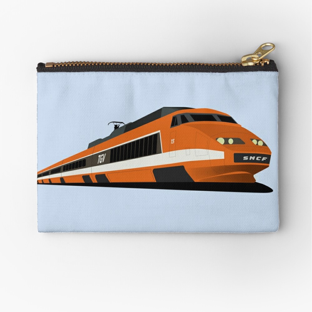 TGV Orange High-Speed Train, SNCF TGV Sud-Est  Tote Bag for Sale by  JonesyDave