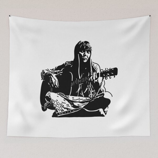 Item preview, Joni Mitchell Black Stencil designed and sold by StaceyMitchel.