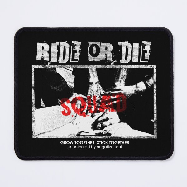 Item preview, ride or die squad (black vers) designed and sold by since-dayone.