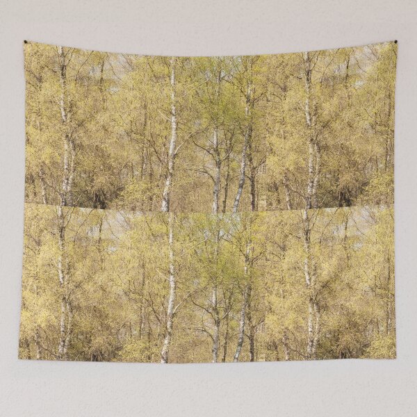 Item preview, Birch trees in spring designed and sold by Ingo Gerlach.