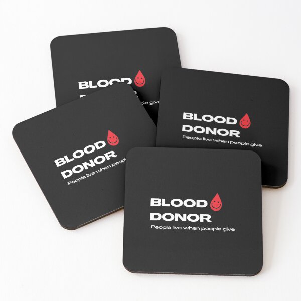 Item preview, Proud Blood Donor - People Live When People Give -  National Blood Donor Month designed and sold by AwarenessCloud.