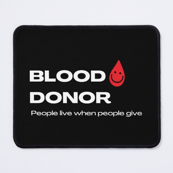 Item preview, Proud Blood Donor - People Live When People Give -  National Blood Donor Month designed and sold by AwarenessCloud.