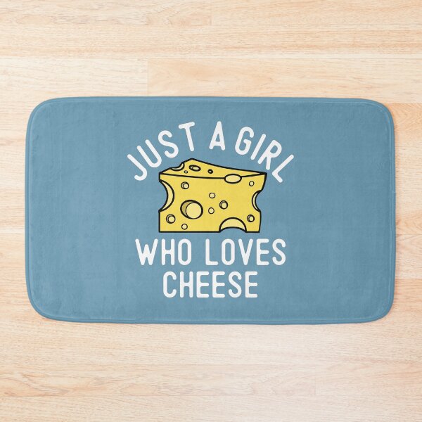 Item preview, Just A Girl Who Loves Cheese Funny Food Humor for Cheese Lovers designed and sold by alenaz.