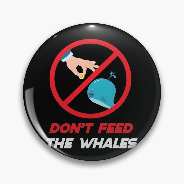Item preview, Dont Feed The Whales Cryptocurrency Btc designed and sold by MooonTees.