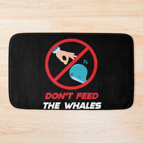 Item preview, Dont Feed The Whales Cryptocurrency Btc designed and sold by MooonTees.