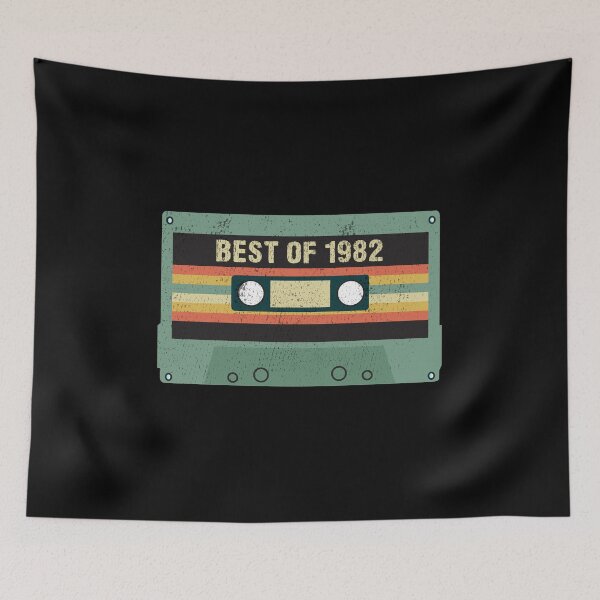 Item preview, 40th Birthday Vintage Retro 1982 Cassette Tape Funny Gift designed and sold by TastefulTees.