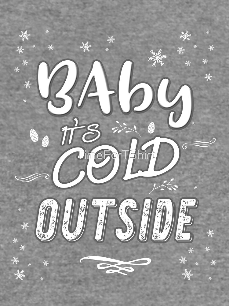 bebe it's cold outside sweatshirt