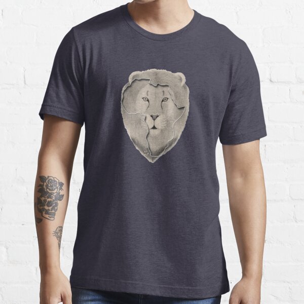 Sepia Africa and Lion Essential T-Shirt