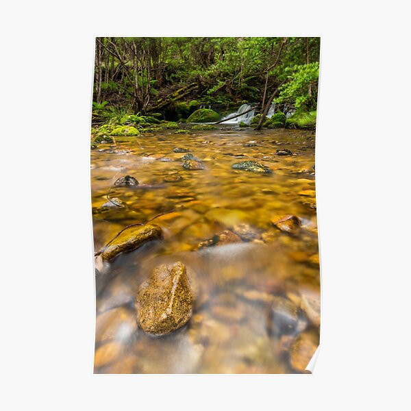 Flowing Water Poster