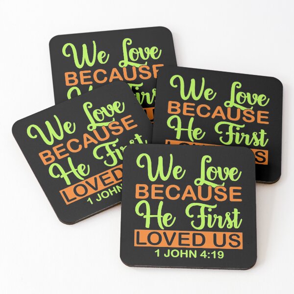 Item preview, Christians John 4 19 We Love because he first loved us designed and sold by der-faun.