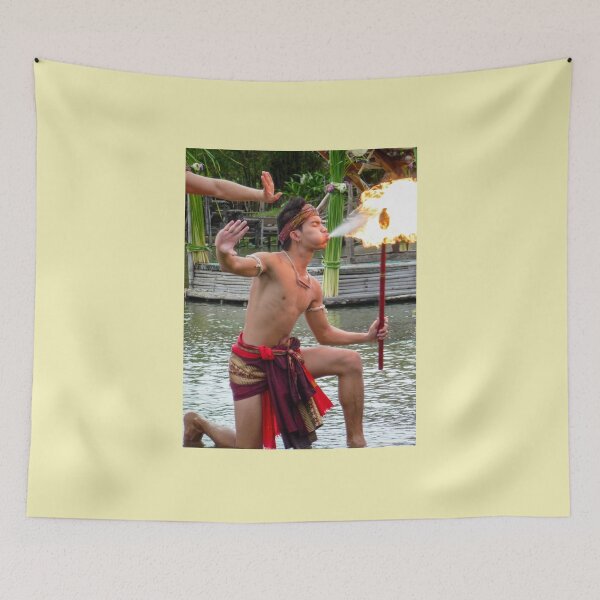 Item preview, Fire eating water dancer designed and sold by indiafrankk.