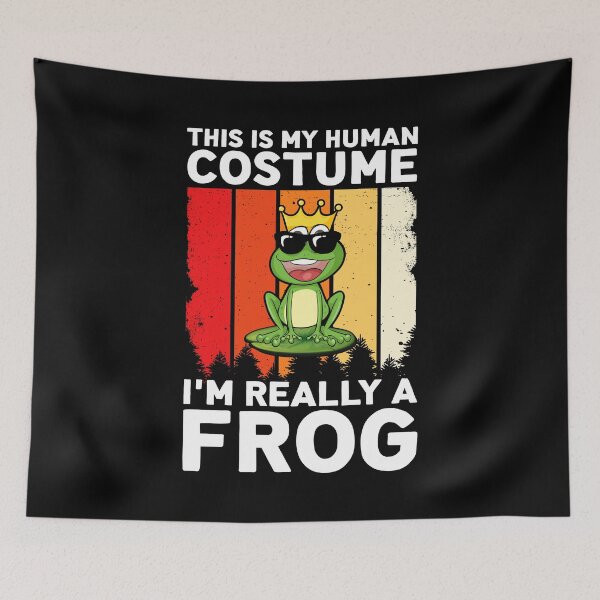 Item preview, This Is My Human Costume I’m Really A Frogs designed and sold by mteehut.